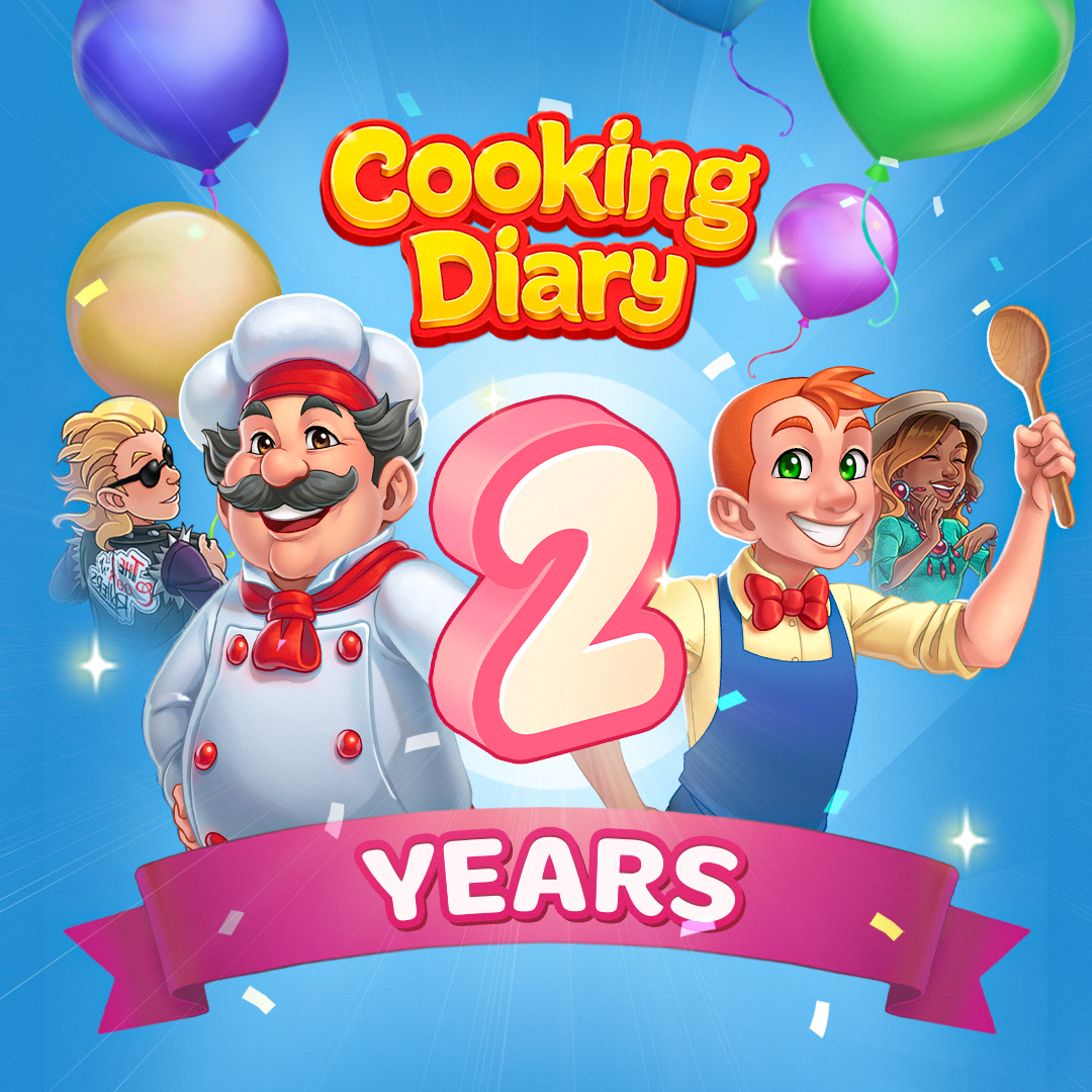Happy Birthday Cooking Diary!