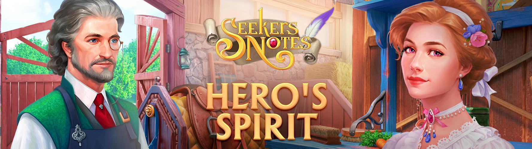 SEEKERS NOTES. UPDATE 2.17: HERO'S SPIRIT