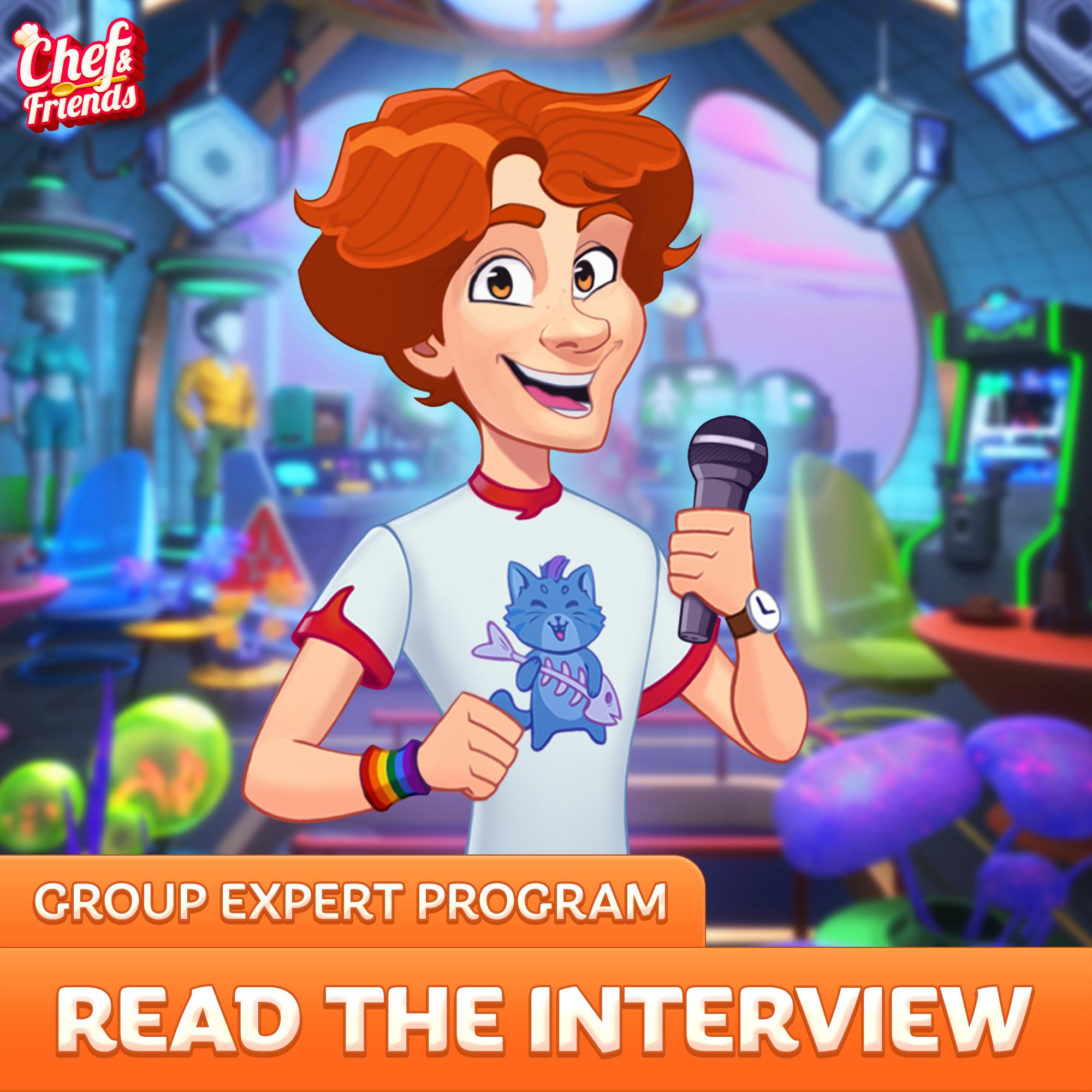 Interview with participants in the "Group Experts" program Chef and Friends
