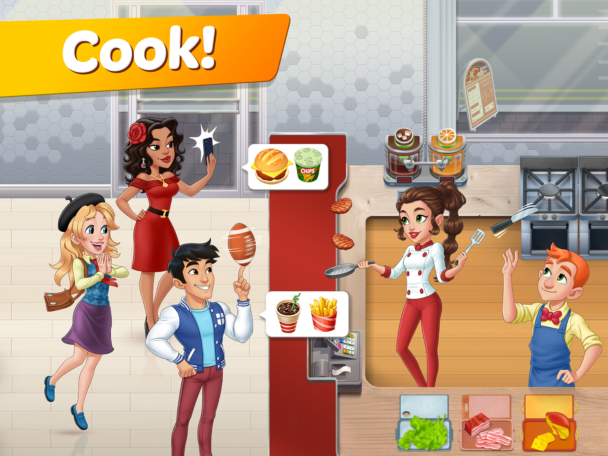 free for apple download Cooking Live: Restaurant game